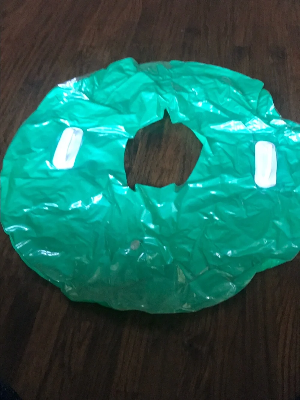 Kids Green Inflatable Costume Ring - Unbranded